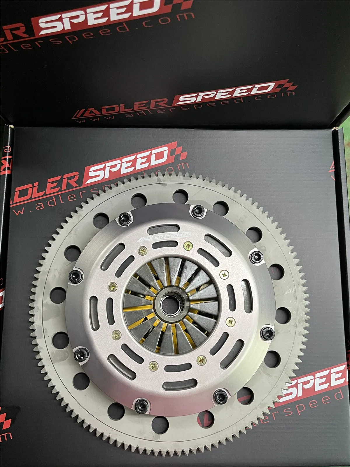 ADLERSPEED 7.25인치(185mm) 레이싱 및 스트리트 트윈 디스크 클러치 키트 (90-02년식 혼다 프렐루드 어코드 H22 H23 F22 F23 용)