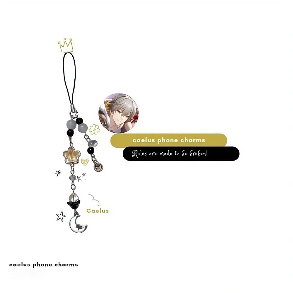 Honkai Star Rail Character-Themed Phone Charms