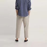 Men's Cotton Linen Pants Men's Autumn New Fashion Breathable Solid Color Casual Comfort Jogging Fitness Streetwear RA - Image 2