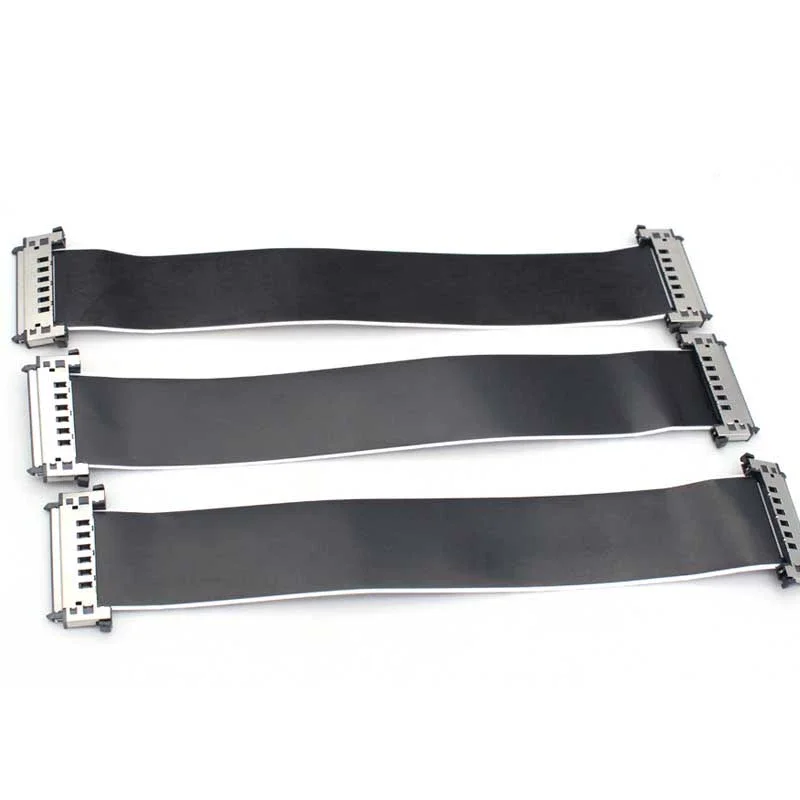 울트라 HD LCD 스트립 케이블, 51 핀 I-PEX, 4K LVDS, AWM 20861, 20706, 105C, 60V, VW-1 V-by One, 51 P FFC 더블 헤드