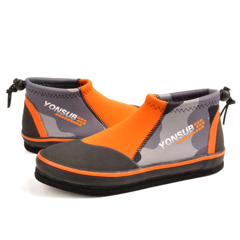 3mm Neoprene Wading Boots Lightweight Non-slip Summer Swimming Fishing Amphibious Outdoo upstream shoes 5