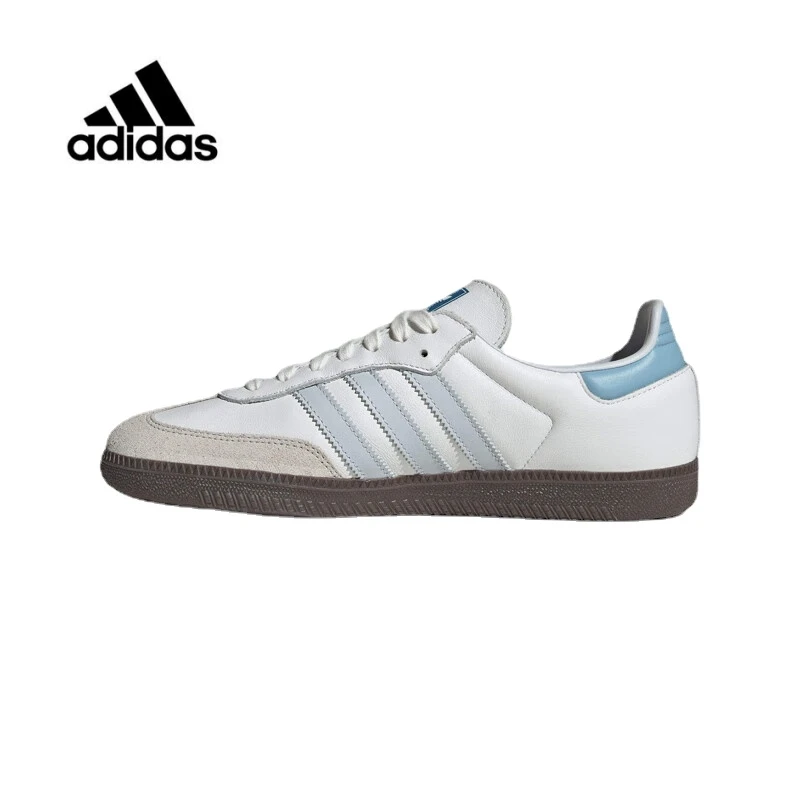 Original Adidas Clover Originals Samba Og In Bianco E Nero Low Top Vintage Tedesco Scarpe Da Allenamento Casual Scarpe Da Ginnastica