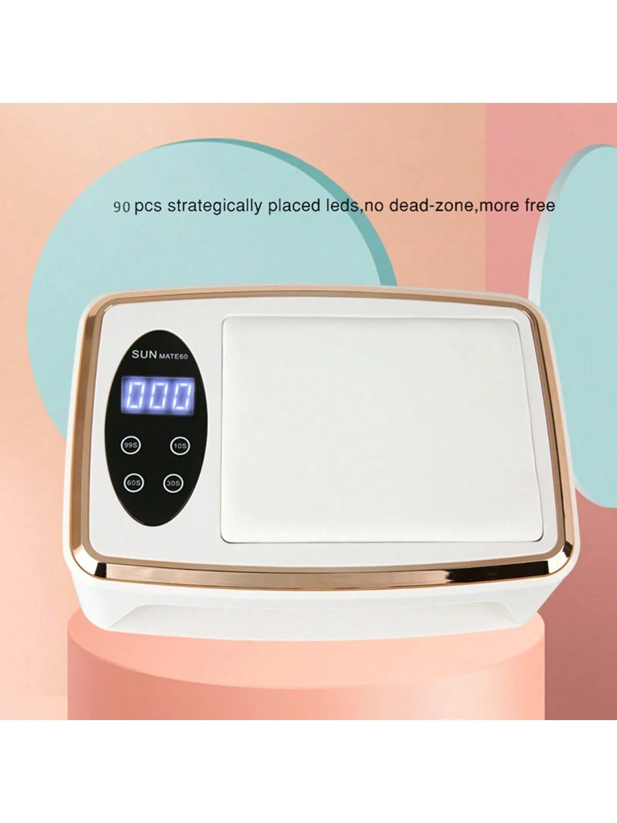 90 LED 네일 드라이어 LED 네일 램프 UV 램프 말리기용 모든 젤 네일 광택제 움직임 감지 매니큐어 패디큐어 미용실 도구 큰 공간 