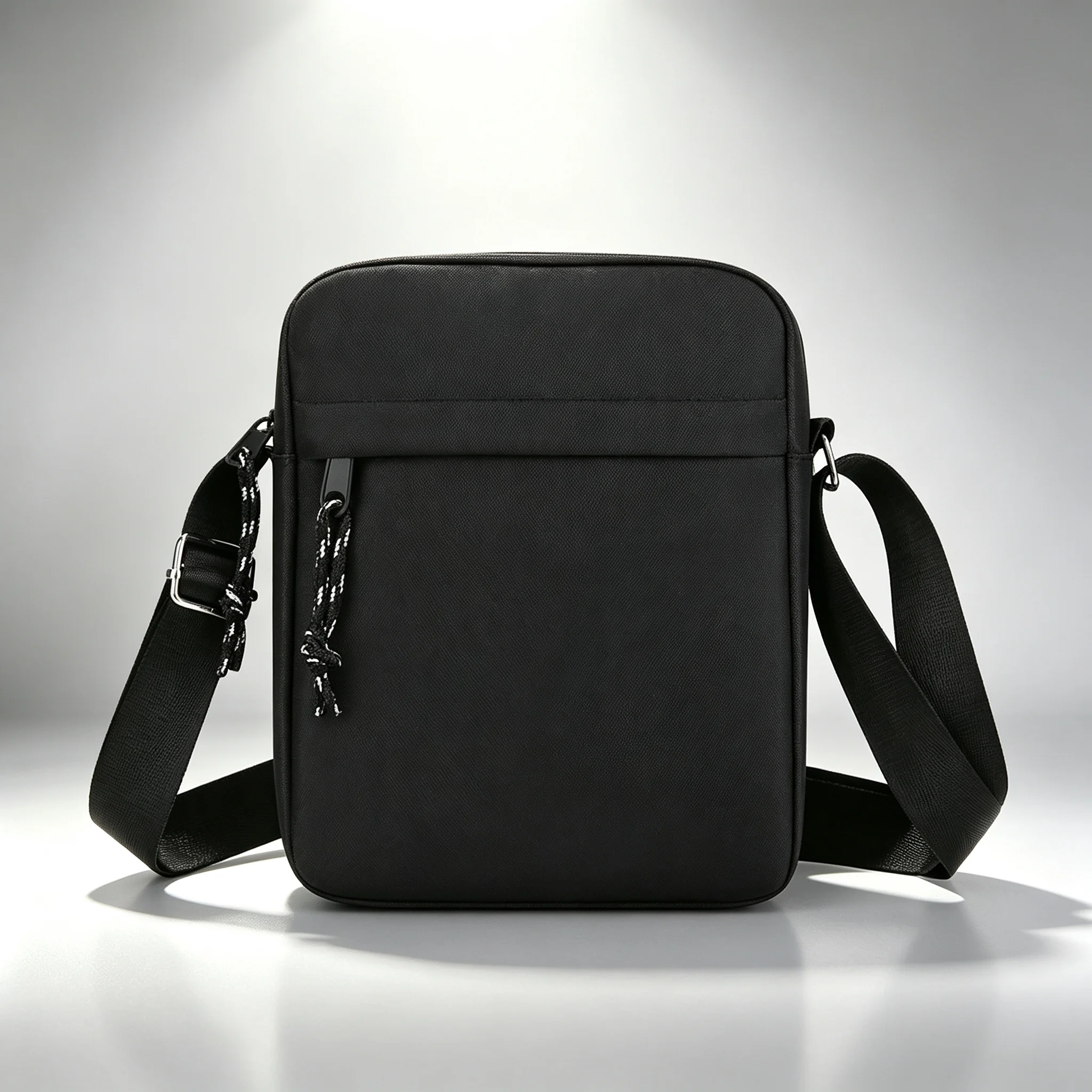 Chic Solid Color Crossbody Bag - Lightweight & Durable Shoulder Purse