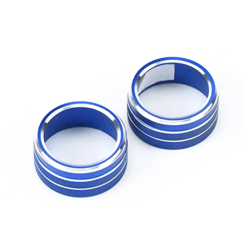 

Центральная консоль кондиционера AC Регулируемая кнопка переключателя кнопка кольцо Крышка отделка декор синий подходит для Toyota Camry 2018-2021 2022 2023