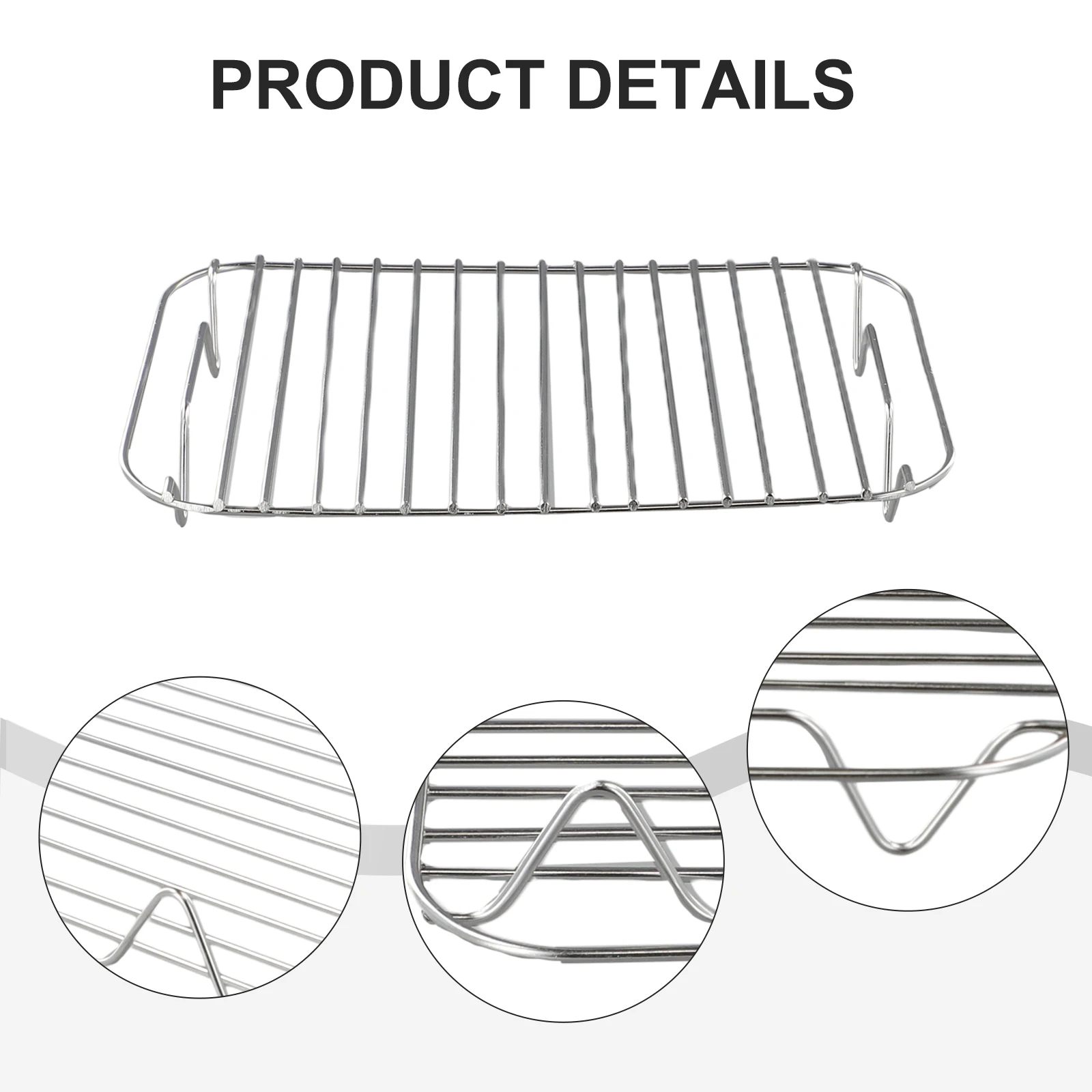 Description Picture 5 of itemCamping Lunch Box Steaming Rack Stainless Steel Cooking Rack Lunch Box Steaming Stand Outdoor Picnic Cookware for Hiking Fishing