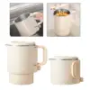 Foldable Travel Electric Kettle 800ml Coffee Kettle for Outdoor Hotel Office 1