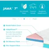 7 Inch Twin Mattress for Kids, Memory Foam Bunk Bed Mattress in a Box Made in USA CertiPUR-US Certified, Medium Firm Trundle 2