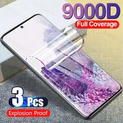 3-Pack Hydrogel Screen Protector Film Set for Motorola and Moto Edge (Moto G15)