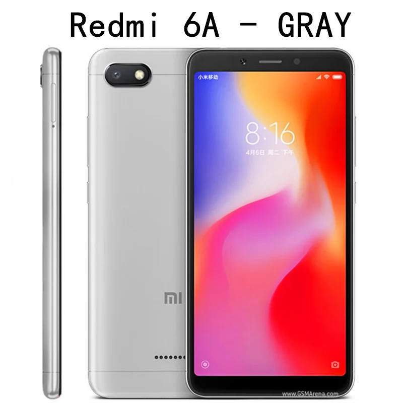 original Xiaomi Redmi 6 /6A/ mi7 3GB 32GB/4GB 64GB celular googleplay Fingerprint Octa-core Global Rom 4G Smartphone
