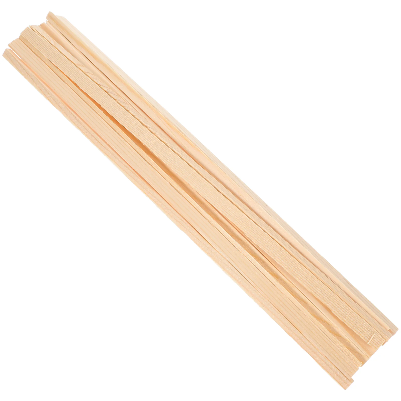

10 Pcs Vintage Crafts Triangular Wooden Strip Decor Retro Window Decorative Stick Screen Trim Edge Modeling Molding