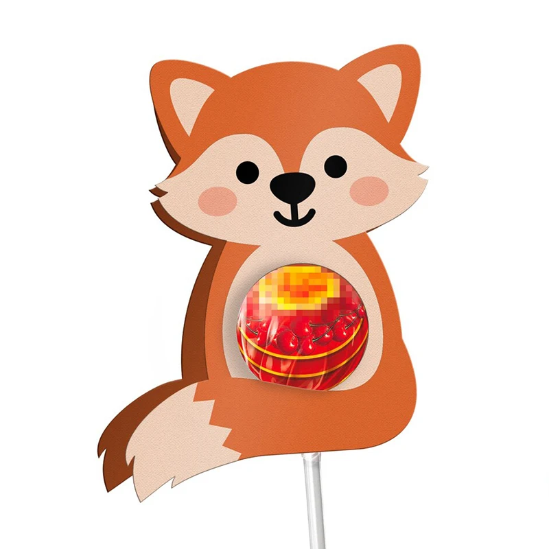 Christmas Fox Chocolate Lolly Holder Metal Cutting Dies Stencil Fai Da Te Scrapbooking Album Card