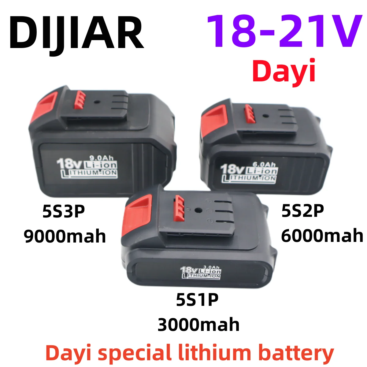 

Turmera 18V 21V Screwdriver Kit Case 5S1P 5S2P 5S3P 18650 Battery Holder 5S 35A BMS Weld Nickel Use in 3Ah to 9Ah Electric Drill