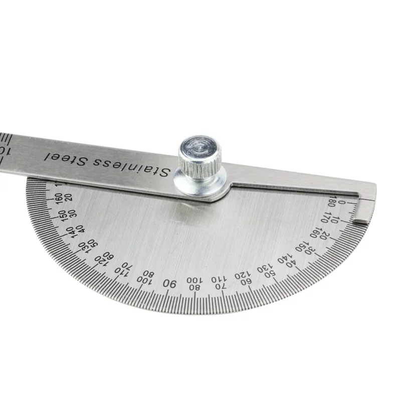 Goniometer Stainless Steel Protractor Metal Ruler Multi-Angle Measuring Tool Angle Meter Finder