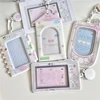 PVC card cover mobile phone camera fan star love beans small card campus card collection card bag display pendant 1