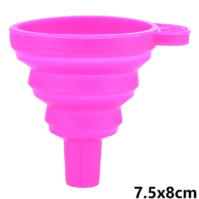 thumbnail image 1 of Portable Engine Funnel Car Universal Silicone Liquid Funnel Washer Fluid Change Foldable Auto Engine Oil Petrol Change Funnel, 1 of 4