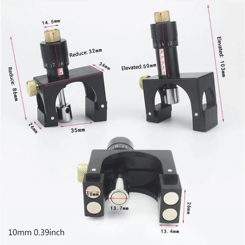 Calibrator Planer Cutter Setting Jig Gauge 2Pcs for Wood Jointer Woodworking