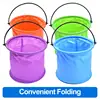 Childrens Retractable Folding Bucket Waterproof Canvas Material Simple Shape Outdoor Entertainment And Sports Easy To Carry 1