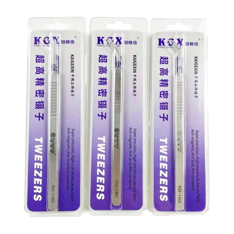 

Professional Fine Tip Tweezers Electronics Tweezer Tool for Mobile Phone Repair,Micro Soldering, and Crafting