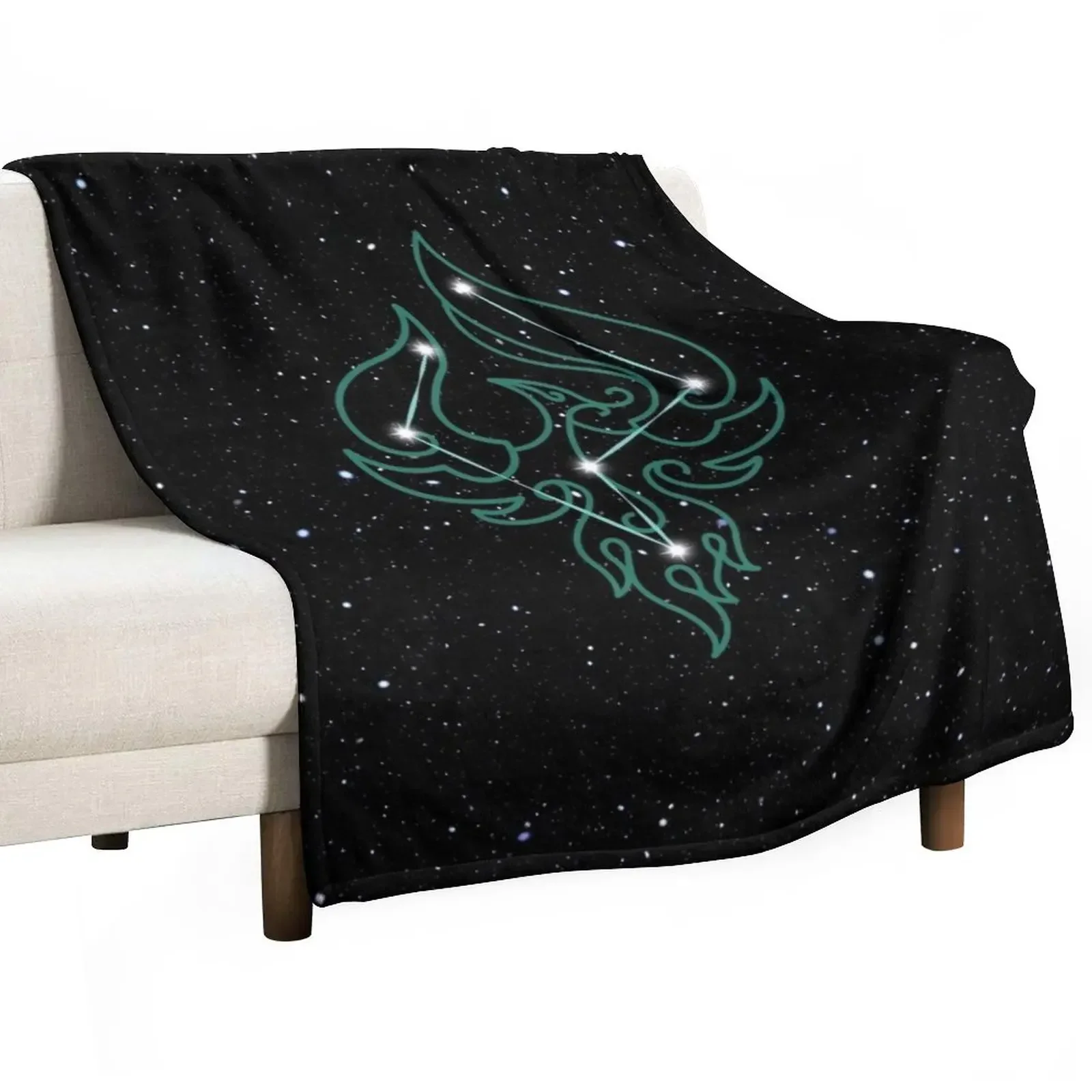 

Xiao Constellation - Genshin Impact Throw Blanket Thermals For Travel blankets and throws Single Blankets