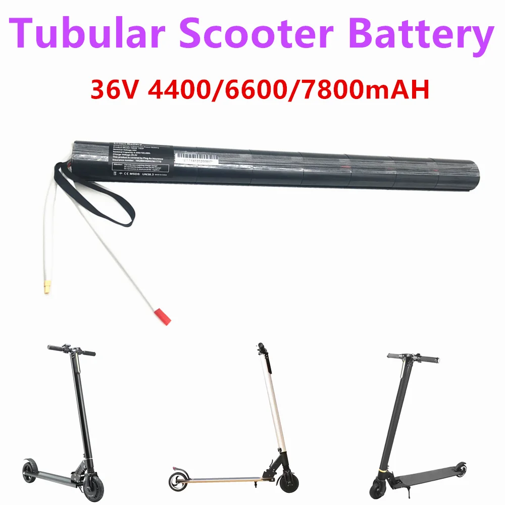 36V 4.4/6.6/7.8AH Lithium Battery Pack Carbon Fiber Scooter Electric