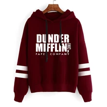 

Anime Dunder Mifflin Hoodies Women Funny High Graphic Streetwear Spring/Autumn Dunder Mifflin Fashion Women Sweatshirts Unisex