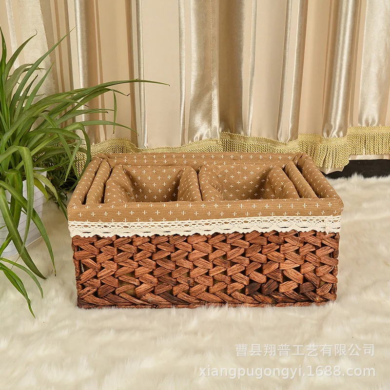 

Woven storage basket, fruit and miscellaneous items storage basket, non rattan woven willow woven creative storage basket