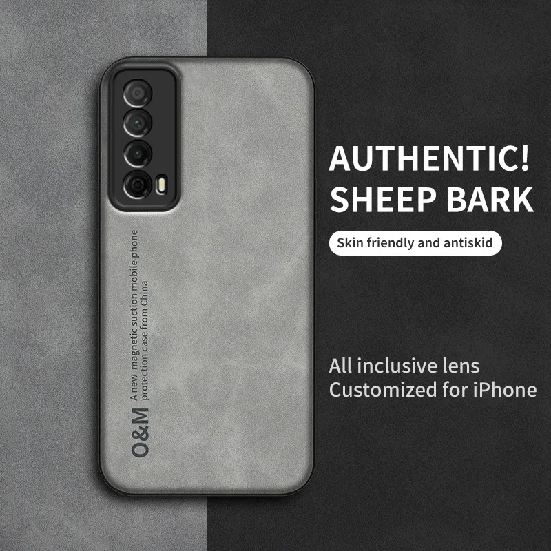 

Luxury Magnetic Leather Case For Huawei Y7A P Smart 2021 Cover Silicone Protection Phone Case For Huawei Y8P P Smart S Coque