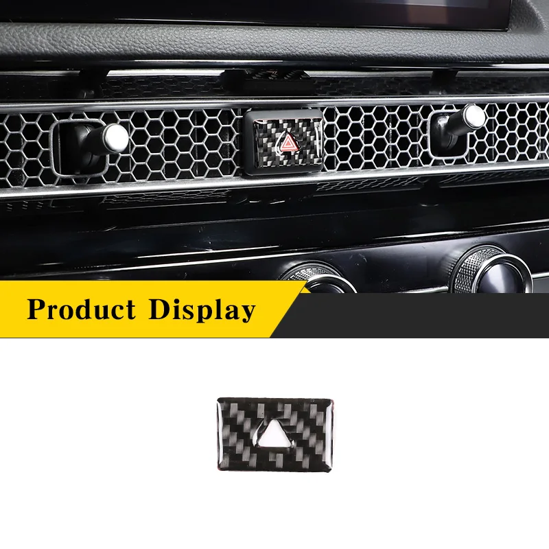 

Для Honda Civic 2022 мягкое углеродное волокно автомобильный Стайлинг предупреждающий световой переключатель панель наклейка 1 шт. аксессуары для интерьера автомобиля