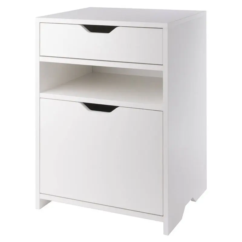 

White Filing Storage Cabinet for Clean and Modern Workspaces