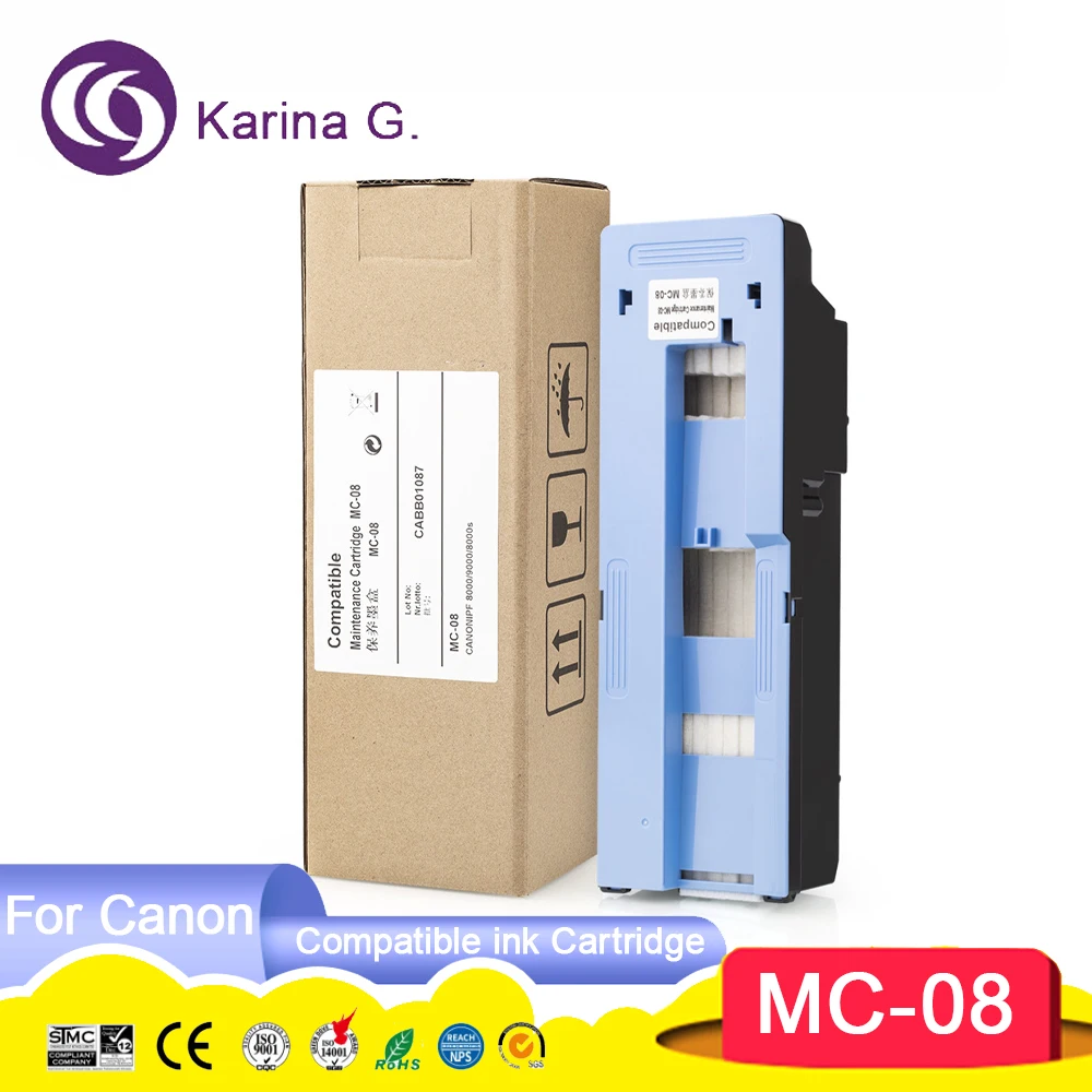 MC-08 MC 08 MC08 Compatible Ink Maintenance Box Wast Ink Tank for IPF8000/9000/