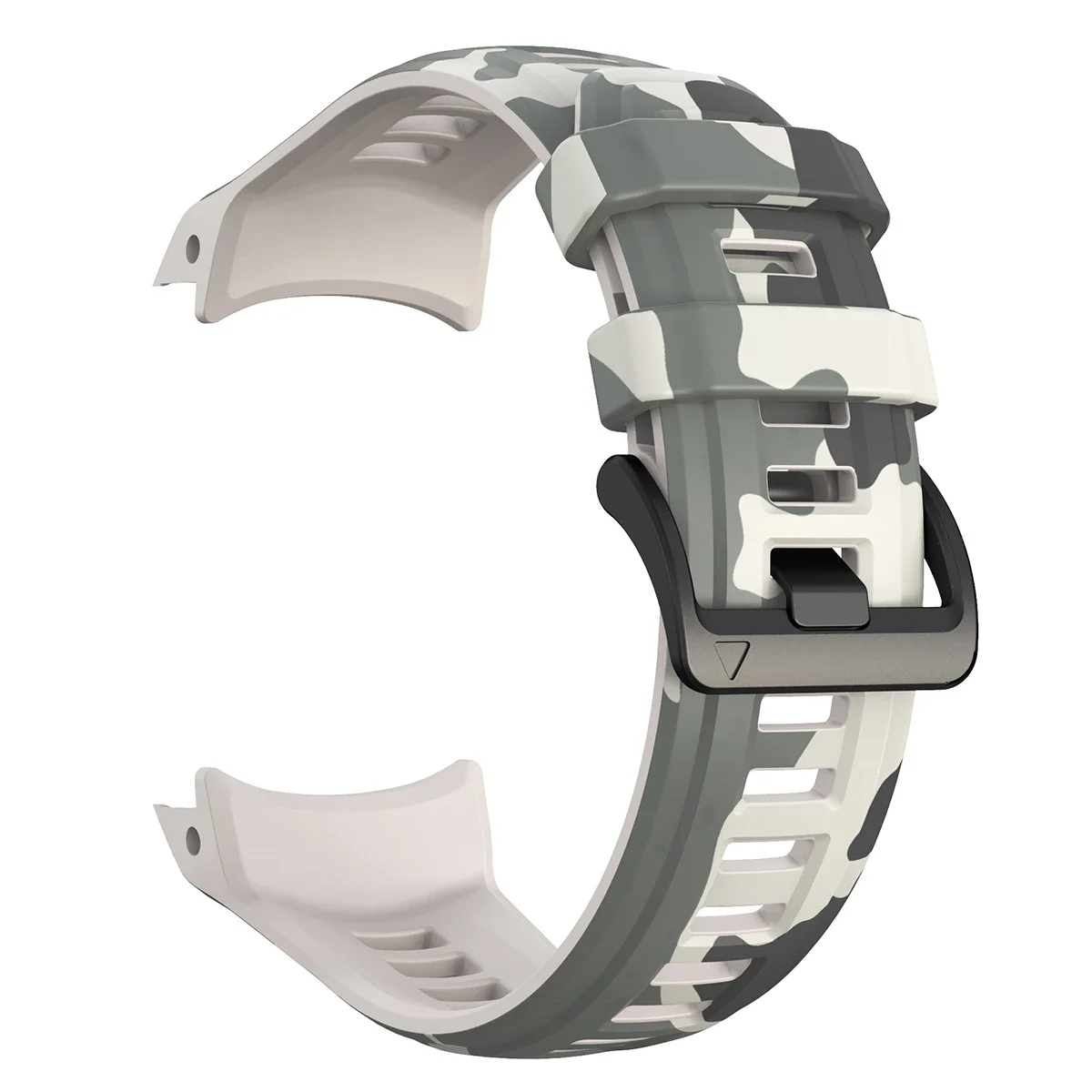 Camouflage Printed Silicone Strap for Sports Watch Bracelets