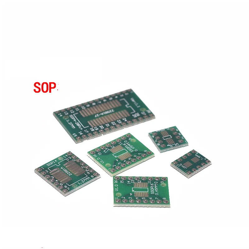 10PCS TSSOP8 SSOP8 SOP8 to DIP8 PCB SOP-8 SOP Transfer Board DIP Pin Board Pitch Adapter fs ch341a 24 25 series eeprom flash bios usb programming module sop8 test clip 1 8v adapter sop8 to dip8 adapter diy kit