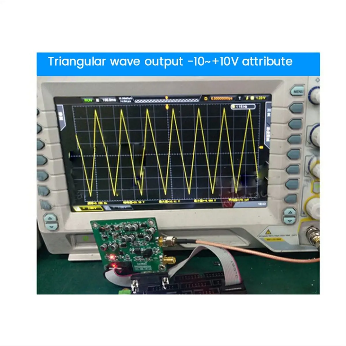 A10I DAC8563 디지털-아날로그 변환 모듈 데이터 수집 모듈 듀얼 16비트 조정 가능 ± 10V 전압 보드