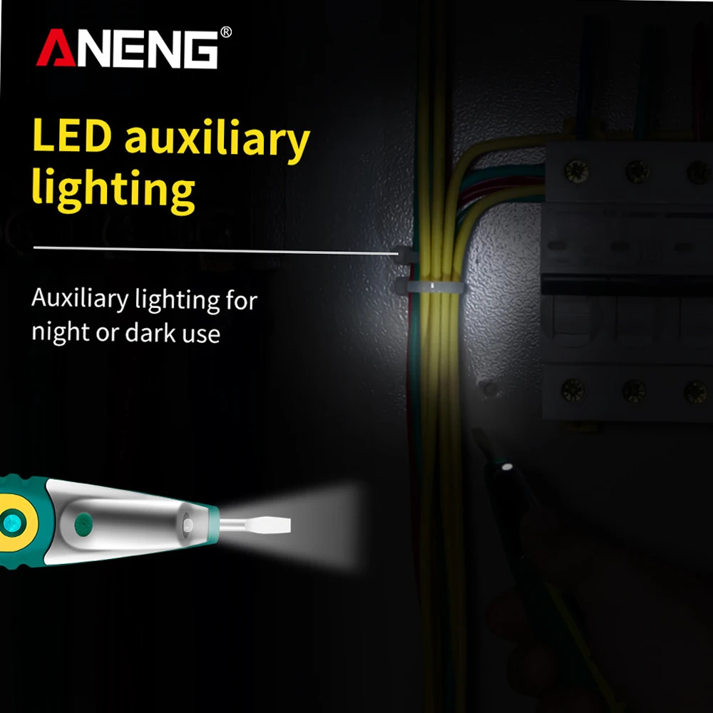 ANENG LCD  ÷  ׽Ʈ ,  ׽,  ũ ̹ , AC/DC 12-250V