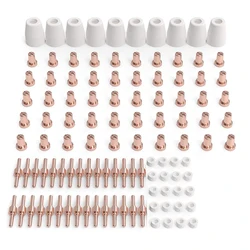 Consommables de découpe Plasma, adaptés à la découpe 40 50 avec torche de découpe Plasma PT31 LG40, 110 pièces 