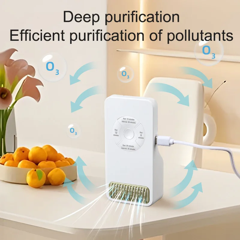 

Air Purifier Formaldehyde Removal Household Kitchen Toilet Odor Removal Deodorizer Disinfection Machine Sterilization