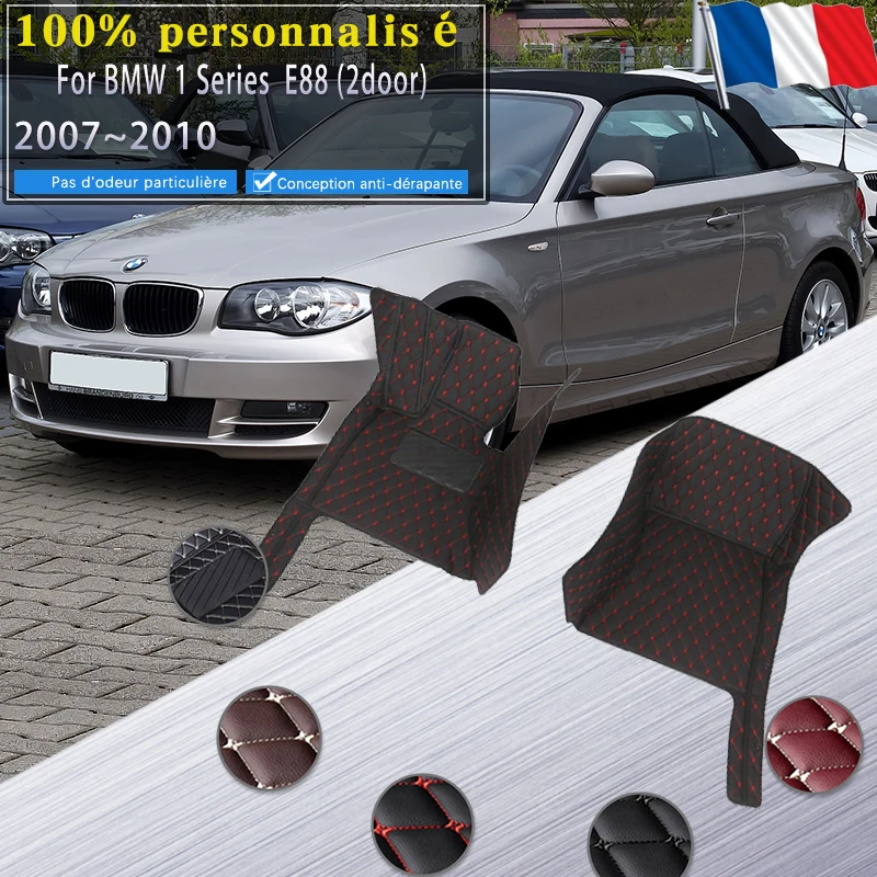 Tapis de sol de voiture en cuir de luxe, tapis en polymères, tapis de  protection, accessoires de voiture, BMW Série 3 MK5 E90 2006 ~ 2011, 323i  325i