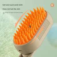 Cat Steam Brush Steamy Dog Brush 3 in 1 Electric Spray Cat Hair Brushes for Massage Pet Grooming Comb Hair Removal Combs 4