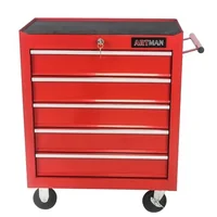 Multi-Functional 5-Drawer Rolling Tool Cart Mechanic Organizer Cabinet 1