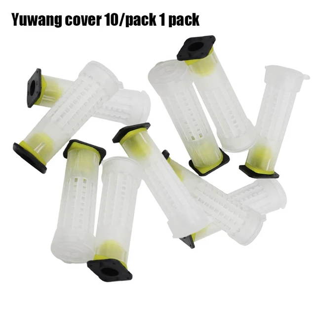 1-100 Százalék Méhkirálynő Tenyésztés Új Műanyag Barna/Zöld/Szürke Cella Ketrecek Szoba Csésze Ketrec Méhek Szerszámok Méhészek Felszerelése - Image 4