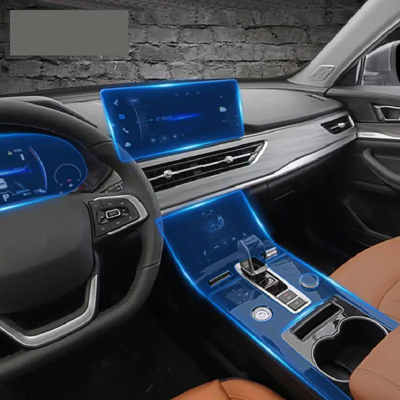 

For Chery Tiggo 8 Pro 2021-2023 Car Interior Center console Transparent TPU Protective film Anti-scratch Repair film Accessories