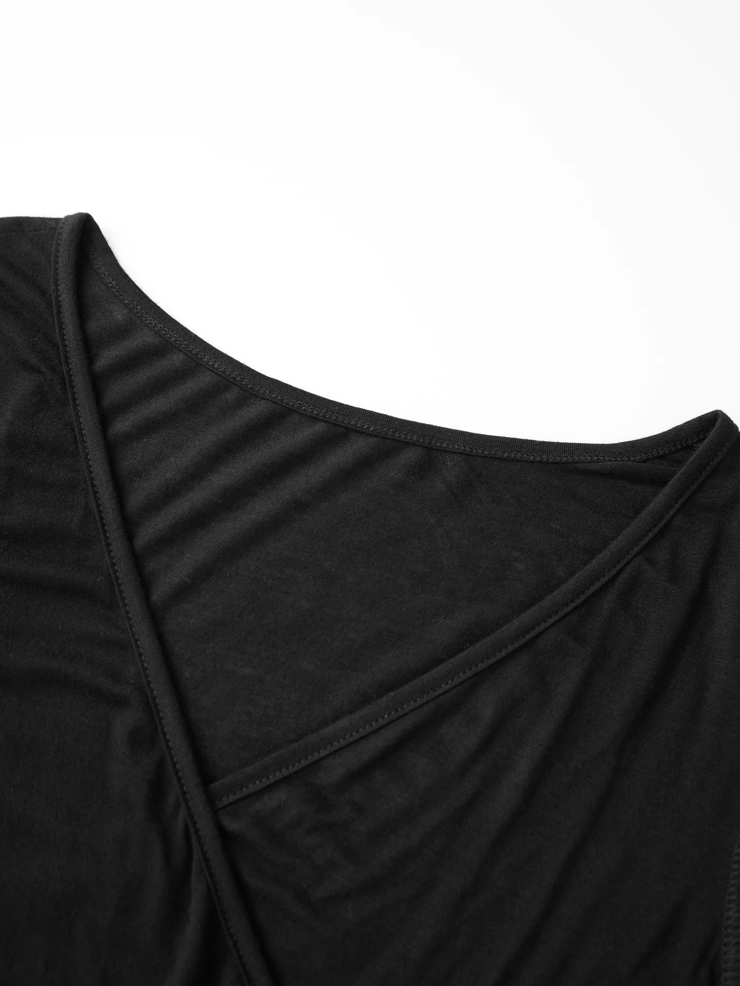 Stylish Women s  Fit Crop Top with Long Sleeve and Tie Front Detail Perfect for Summer Daily Wear and Events