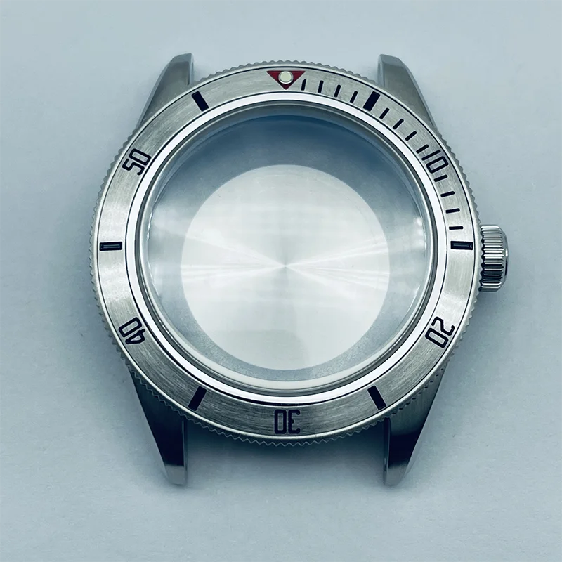 38.8mm 316 Stainless Steel Watch Case Sapphire Glass Modified Case for