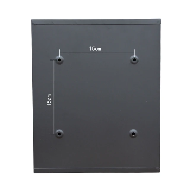 31X26X9Cm Falra Szerelhető Zárható Vízálló Postafiók Európai Stílusú Kültéri Kerti Park Villa Otthoni Újság Doboz - Image 3