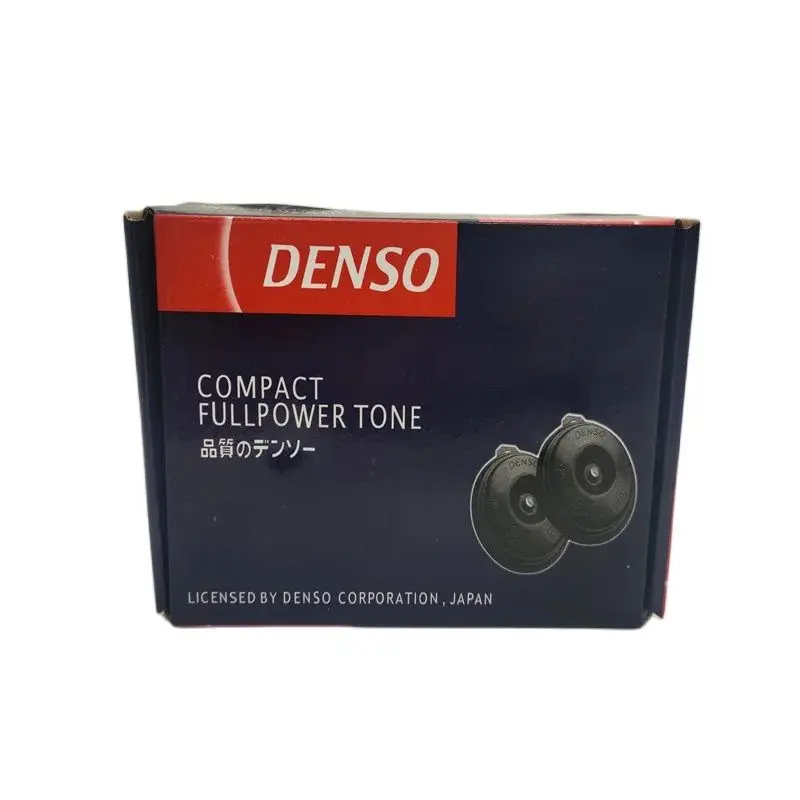 1 set For DENSO Car air horn Disc shape waterproof Universal Interface 12V CAR Toyota HONDA All The Car