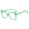 Fashion Red Square Reading Glasses Women Men Luxury Brand Designer Big Frame Anti Blue Light Glasses Presbyopia Eyeglasses +2 +3 6