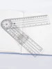 Practical 360 Degree Goniometer Angle Medical Spinal Angle Ruler Angle Inclinometer Ruler Protractor Angle Finder Measuring Tool 2