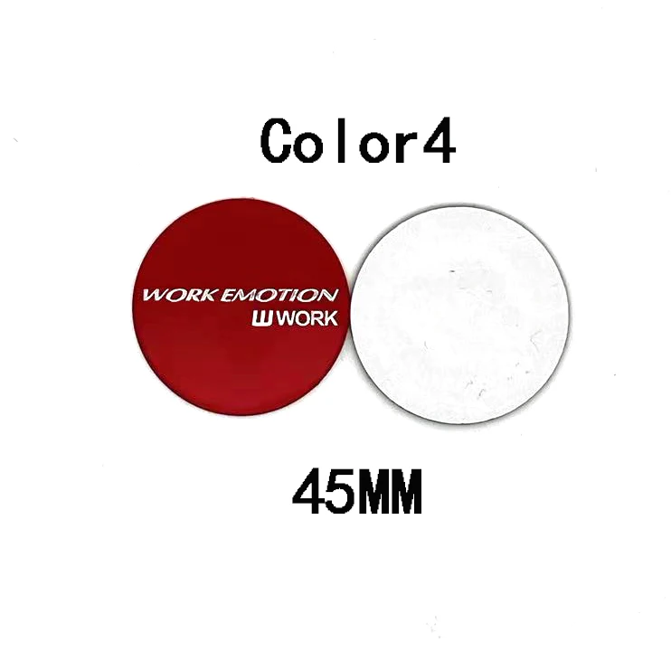 Car Wheel Hub Covers Wheel Center Cap Emblem Sticker 4PCS