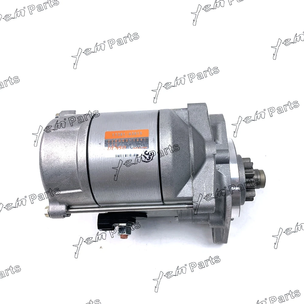 

Высококачественный Пусковой двигатель Kubota D1403 D1703 V1903 V2003 V2203 12 в 9 т 17298-63010